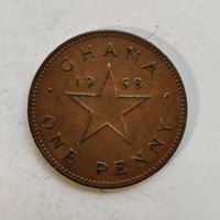 Гана 1 пенни 1958 г.