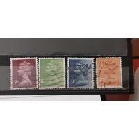 РАСПРОДАЖА. ВЕЛИКОБРИТАНИЯ 1975г. Полная серия. Гаш.