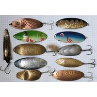 Блесна таурагский завод элементов вычислительных машин Литовская ССР любая на выбор поштучно