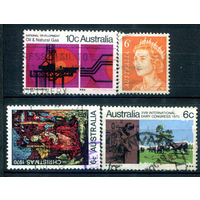 Австралия - 1970г. - марки года - 4 марки - 3 полные серии, гашёные. #3-WB-85-A-2