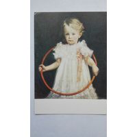 Дети. Подковиньски. Девочка с обручем. Издание Польши