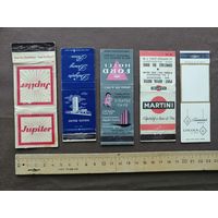 Очень старые спичечные коробки в разобранном состоянии одним лотом за 1 р., сп-4 (4012)