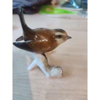 Статуэтка птица hutschenreuther, германия с дефектом
