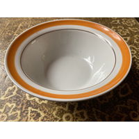 Тарелка салатник БССР Добрушский фарфоровый завод