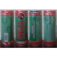 Банка от энергетика HELL STRONG WATERMELON арбуз 250мл 2024 Венгрия имп.РБ (ОБМЕН/ПРОДАЖА/ТОРГ) 1лот=1шт