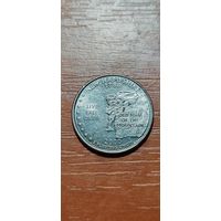 США Штаты и территории 25 центов (квотер) Нью-Гэмпшир 2000