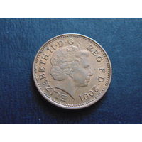 Великобритания 1 пенни 2001 г.
