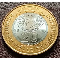 Мавритания 20 угий, 2014    ( 2-11-1 )
