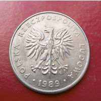 20 злотых 1989 Польша #02