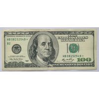 Купюра 100 долларов со звездой 2006 год,коллекционирование