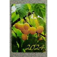 Календарик карманный 2024 черешня флора