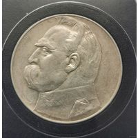 4. Польша. 10 злотых 1936 г. Пилсудский. С рубля!