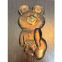 Декоративное панно Олимпийский Мишка 1980 гг.