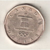 Канада 1 доллар 2010 XXI зимние Олимпийские Игры, Ванкувер 2010