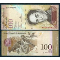 Венесуэла 100 боливар 2013 год, UNC