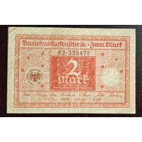 1920 год Германия 2 марки