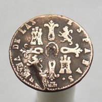 Испания 8 мараведи 1843