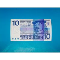 10 гульденов 1968 года. Нидерланды. xF. Распродажа