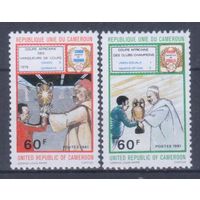 [271] Камерун 1981. Спорт.Футбол.Кубок Африки. СЕРИЯ MNH.