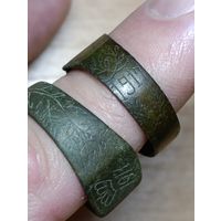 Патриотика,2 перстня ПМВ