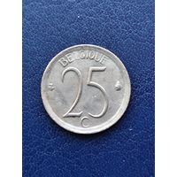 Бельгия 25 сантимов 1972 монетарное