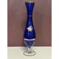 Ваза, богемское стекло, Европа, много лотов с рубля