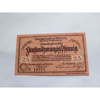 Германия 25 пфенингов 1921г