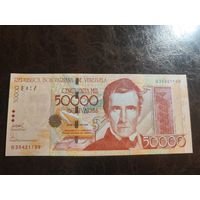 Венесуэла 50000 боливаров образца 2006 года UNC p87b см доп фото!