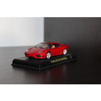 Металлическая, коллекционная машинка "FERRARI 360 MODENA", на пластиковой подставке, клеймо, Китай.