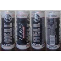 Банка от энергетика HELL ZERO Sugarfree preservative aspartame 250мл 2024 Венгрия имп.РБ (ОБМЕН/ПРОДАЖА/ТОРГ) 1лот=1шт