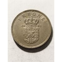 Дания 1 крона 1962