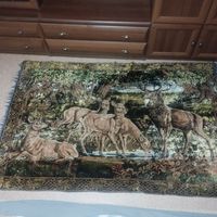 Гобелен 180*120 см Пейзаж с Оленями , тканый