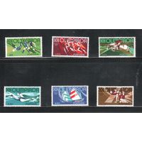 Португалия-1972,(Мих.1172-1177) , ** , Спорт,  ОИ-1972(полная серия),