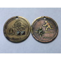 Спортивное ориентирование Минск 2 медали, тяжелые