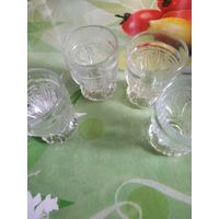 Винтажные рюмки 4 шт.