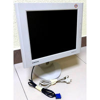 Монитор Samsung Модель SyncMaster 171S (GH17LSAN/EDC) На Подставке Плоский Экран, Телескопическая Смена Высоты Самсунг Сделано В Малайзии Диагональ 43 См, 16" Белпочта По РБ 24 Руб, Лот 5 Аукцион 4