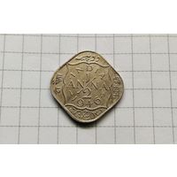 Британская Индия 1/2 ана 1946г