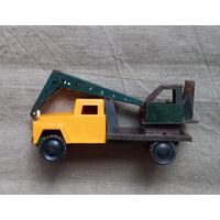 Машинка Авто-кран Кран сделано в СССР жестяная