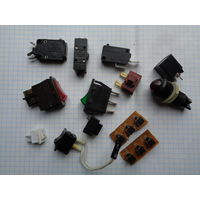 Кнопки, переключатели