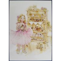 Детская сюжетная открытка. Н.Табачкова.