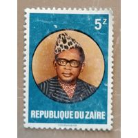 Марка Заир, Конго, президент Сиссе Секо, 1978 г.