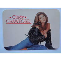 Календарик 1999 г. Синди Кроуфорд.