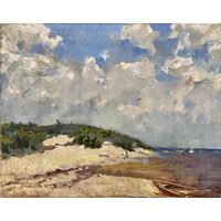 Дорошевич Ф.И;холст/масло;70/89см;Куршская коса