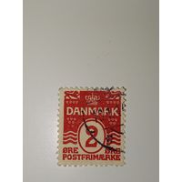 Дания Марка 1905-1906 Wavy Lines Волнистые линии