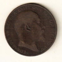 Великобритания 1 пенни 1905