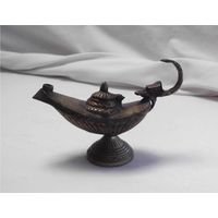 Светильник масляный Лампа Аладдина Бронза