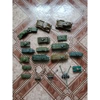 Коллекция военной техники СССР металл 19 шт. Одним лотом