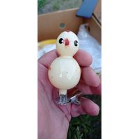 РЕДКАЯ ЁЛОЧНАЯ ИГРУШКА СССР ЦЫПЛЕНОК ЛОТ 1 КАТАЛОГ СОСТОЯНИЕ ! НА  ФОТО . ОРИГИНАЛ  .  Распродажа Коллекции !!! . Экспресс  Аукцион  не с рубля без МПЦ и прочего 3 ДНЯ  .Много лотов в продаже .