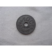 Люксембург 10 сантимов 1915 год Мария Аделаида