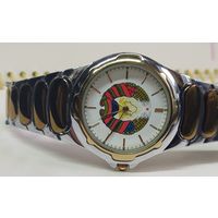 Часы "Луч" Герб Республики Беларусь,состояние люкс с 1 рубля!